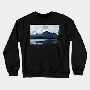 Mountain scene. Crewneck Sweatshirt